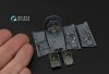 Quinta Studio QD48587 P-40E Warhawk 3D-Printed & coloured Interior on decal paper (Eduard) 1/48